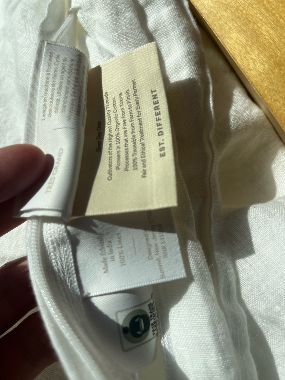 Parachute Fitted Sheet King Linen Roll & Branch 2 Pillowcases Minimalist - Picture 7 of 11